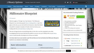 
                            9. • Millionaire Blueprint Review- A Blueprint For Failure •