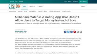 
                            11. MillionaireMatch is A Dating App That Doesn't Allow Users to Target ...