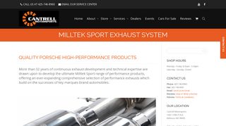 
                            12. Milltek Sport Exhaust System | Cantrell Motorsports Bellevue WA