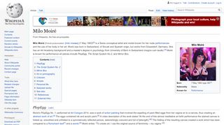 
                            13. Milo Moiré - Wikipedia