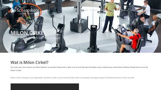 
                            8. Milon Cirkel | Sport & Health Club de Schaapskooi