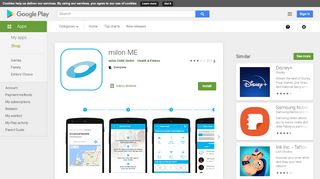 
                            9. milon ME – Apps bei Google Play