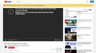 
                            6. MILS Security Analysis Tool for AADL - YouTube