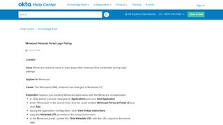 
                            10. Mimecast Personal Portal Login Failing - Okta Support