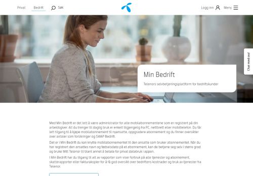 
                            7. Min Bedrift app - Telenor