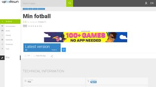 
                            13. Min fotball 2.6 for Android - Download