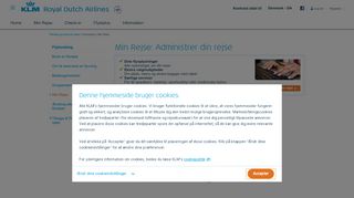 
                            1. Min Rejse: Administrer din rejse - KLM.com