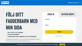 
                            13. Min sida - Plan International Sverige