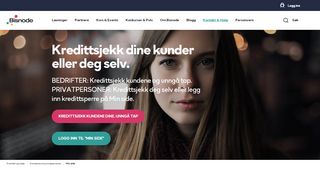 
                            2. Min side for privatpersoner - Bisnode Norge