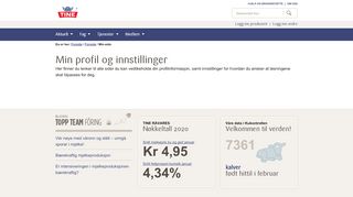 
                            3. Min-side - TINE Medlem