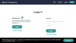 
                            8. Min Upplysning – Logga in