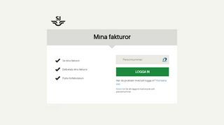 
                            4. Mina fakturor - SJ AB