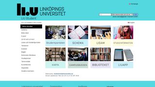 
                            4. Mina studier: LiU student: Linköpings universitet