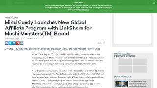 
                            10. Mind Candy Launches New Global Affiliate Program with LinkShare ...