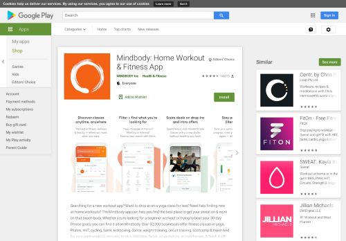 
                            6. MINDBODY - Book Fitness, Wellness, Salon, and Spa - Apps on ...