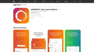 
                            11. MINDBODY: Fitness, Salon & Spa on the App Store - iTunes - Apple