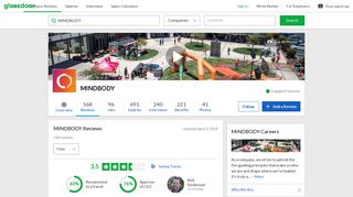 
                            5. MINDBODY Reviews | Glassdoor