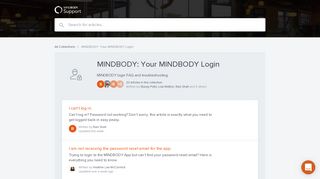 
                            9. MINDBODY: Your MINDBODY Login | MINDBODY App Support