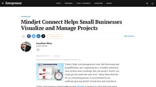
                            8. Mindjet Connect Helps Small Businesses Visualize and Manage ...