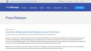
                            4. Mindjet präsentiert Mapping Lösung in der Cloud