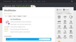 
                            9. MindMeister – Apps til opgaven