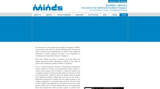 
                            4. MINDS :: Movement for the Intellectually Disabled of SIngapore