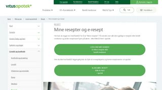 
                            4. Mine resepter og e-resept | Vitusapotek