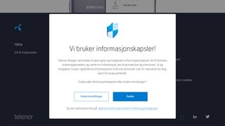 
                            1. Mine sider - Logg inn - Telenor