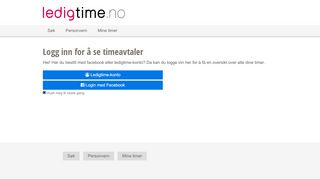 
                            3. Mine timer - ledigtime.no