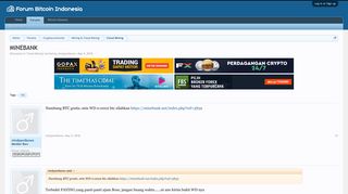 
                            6. MINEBANK | Forum Bitcoin Indonesia