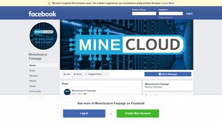 
                            12. Minecloud.io Fanpage - Home | Facebook