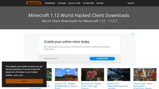 
                            2. Minecraft 1.12 Wurst Hacked Client Downloads - WurstClient.net