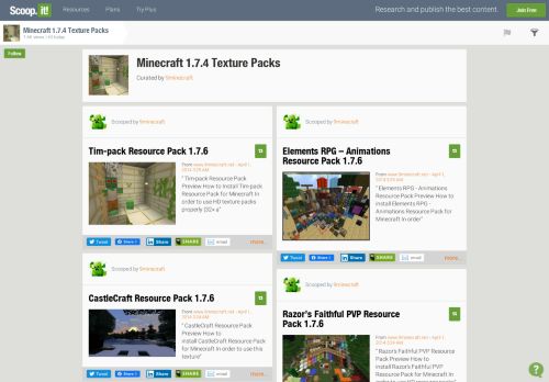 
                            10. Minecraft 1.7.4 Texture Packs | Scoop.it