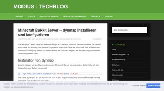 
                            9. Minecraft Bukkit Server - dynmap installieren und konfigurieren