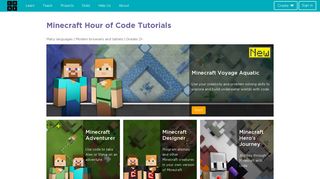 
                            7. Minecraft | Code.org