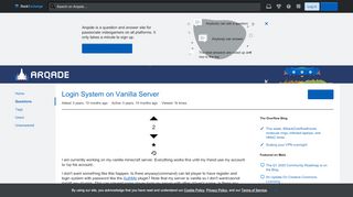
                            5. minecraft commands - Login System on Vanilla Server - Arqade