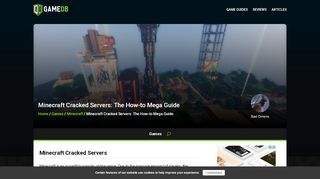 
                            13. Minecraft Cracked Servers: The How-to Mega Guide - GameDB