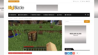 
                            12. Minecraft - Craft Nasıl Yapılır? - BilgiBizde.Net