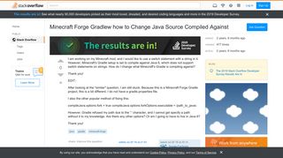
                            7. Minecraft Forge Gradlew how to Change Java Source Compiled Against ...