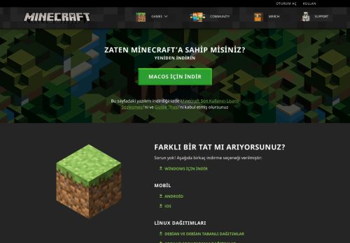 
                            3. Minecraft: Java Edition için indir | Minecraft