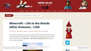 
                            8. Minecraft – Life in the Woods (After Humans) – LitW | Nerd Blog
