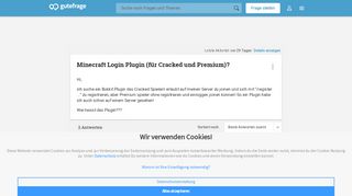
                            12. Minecraft Login Plugin (für Cracked und Premium) (Spiele, Games ...