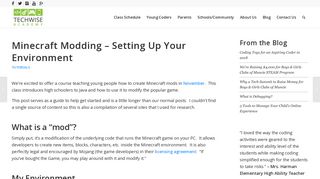 
                            10. Minecraft Modding - Setting Up Your Environment - TechWise Academy