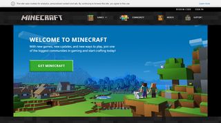 
                            7. Minecraft: Official site