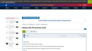 
                            9. Minecraft PE Startet nicht | AndroidPIT Forum