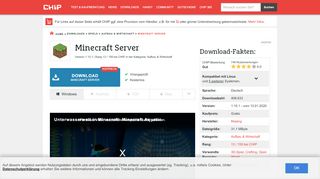 
                            13. Minecraft Server Download – kostenlos – CHIP