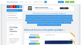 
                            5. Minecraft Server List - Multiplayer servers | Cracked MC servers