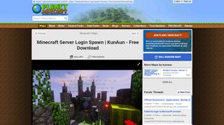 
                            4. Minecraft Server Login Spawn | KunAun - Free Download Minecraft ...