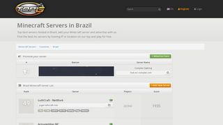 
                            12. Minecraft Servers Brazil | TopG