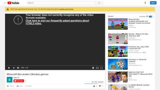 
                            9. Minecraft Skin ändern (Skindex) german - YouTube